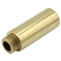 GENERAL FITTINGS Hahnverlängerung 1/2"x65mm Messing Gewindeverlängerung