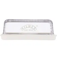 Kilner Käse-Aufbewahrung Käseglocke aus Glas und Keramik 20 x 12,5 x 7,3 cm