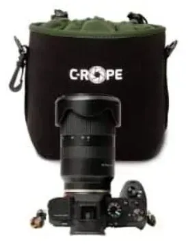 C-Rope CRP-CNB-M-BLK-2 Kameratasche/-koffer Beuteltasche Schwarz, Grün