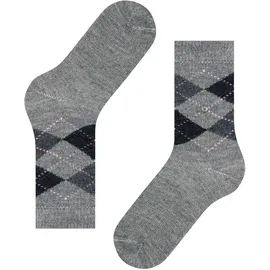 Burlington Whitby Damen Socken 1 Paar Grau 36-41