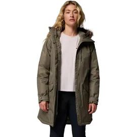 Columbia Suttle Mountain Long Insulated Jacket Stone Green S