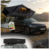 Juskys Autodachzelt Lago 140 x 240 cm Schwarz