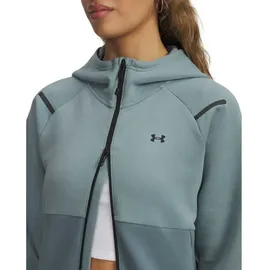 Under Armour Unstoppable Fleece Reißverschlusspullover - Green / Black - L