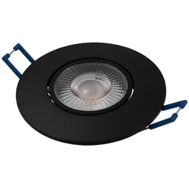 McShine Einbauleuchte 4,5W schwenkbar schwarz