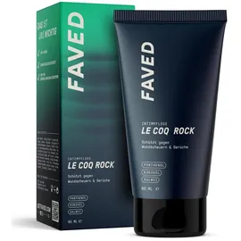 faved Intimpflege Le Coq Rock - Intim Pflege Herren, Intim Deo Creme gegen Wundscheuern, 80 ml, Intimpflege, Deodorant, Körperpflege, Intim Deo-Creme