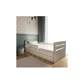 Möbel Kraft Bett ¦ grau ¦ Maße (cm): B: 90 H: 65