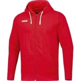 Jako Base Kapuzenjacke rot 128