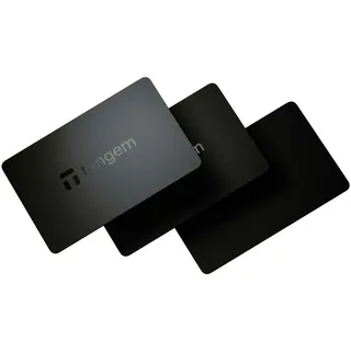 TANGEM 2.0 - 3 Card Set, Crypto Wallet, Schwarz