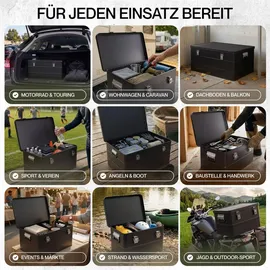Trucky Aufbewahrungskiste Trucky 65 l 1-tlg. schwarz