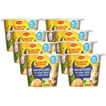 MAGGI Fertiggericht Kartoffelbrei mit Creme Fraiche & Schnittlauch 8 x 53 g