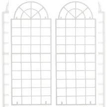 CLP Rankgitter Viva 2er Set 60 x 30 cm Weiß