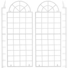 CLP Rankgitter Viva 2er Set 60 x 30 cm Weiß