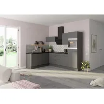 OPTIFIT Winkelküche L-Form 270 cm basaltgrau matt