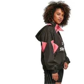 Starter Black Label Damen Ladies Colorblock Halfzip Windbreaker - Schwarz / S