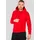 Alpha Industries Back Print Kapuzenpullover Speed Red XL
