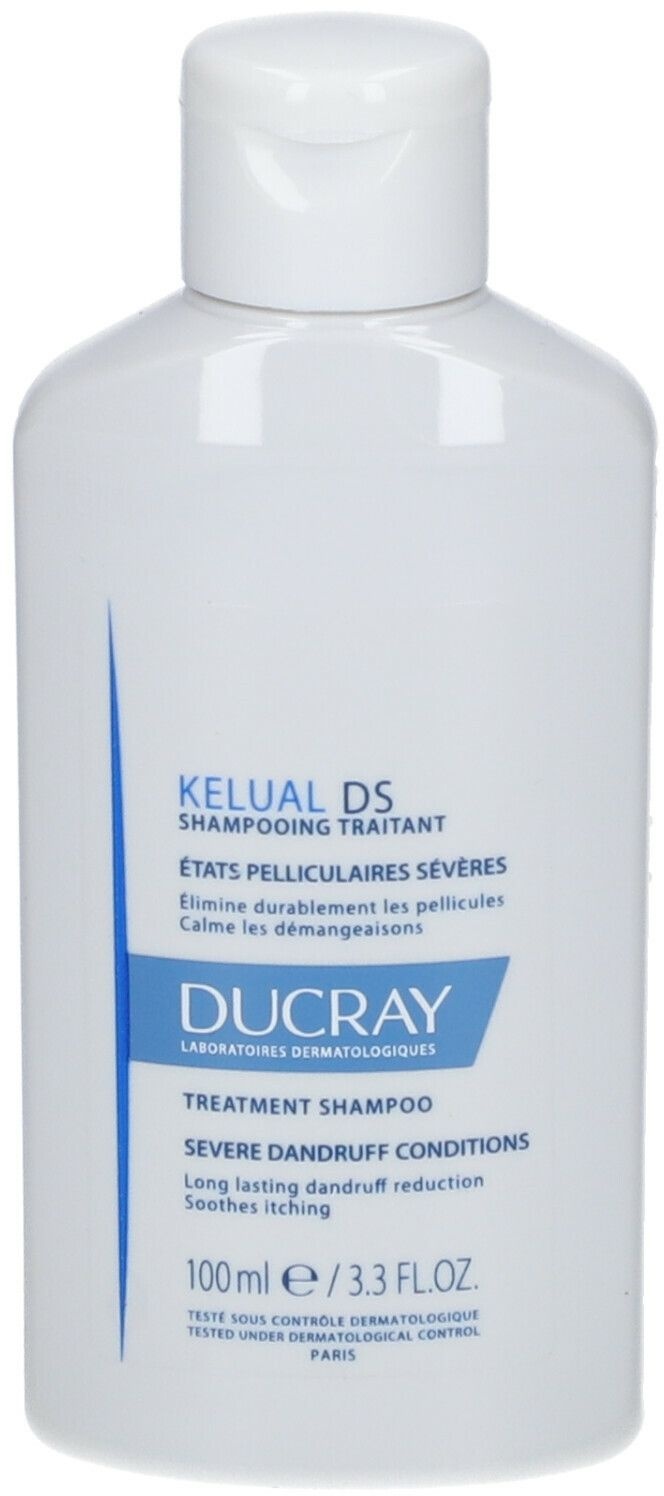 DUCRAY KELUAL DS Shampooing traitant États Pelliculaires Sévères 100 ml shampooing