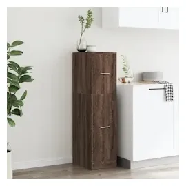 vidaXL Apothekerschrank Braun Eichen-Optik 30 x 41 x 118 cm Braun