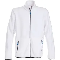 Printer  Herren Fleecejacke Speedway in Weiß, Gr. S