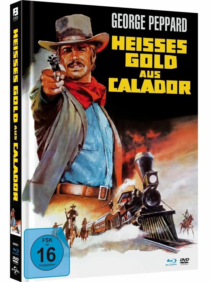 Heißes Gold aus Calador - Limited Mediabook (Kinofassung von einem 2K-Master abgetastet, Blu-ray+DVD+Booklet) (Neu differenzbesteuert)