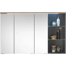 BASIC by Balculina Spiegelschrank MEMPHIS Badezimmerschrank BxHxT 110x70x22«, (1 St.), Breite 110 cm (B/H/T)