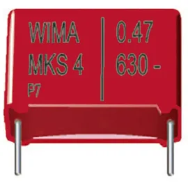 WIMA MKS 4 4,7uF 5% 100V RM22,5 1 St. MKS-Folienkondensator radial bedrahtet 4.7 μF 100 V/DC 5 % 22
