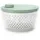 Brabantia Tasty+ Salatschleuder mit Servierschüssel und Sieb Grün