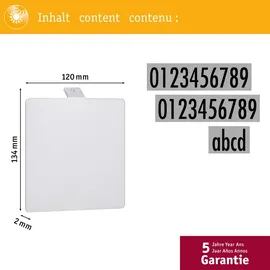 Paulmann Solar LED Hausnummernleuchte Soley Transparent
