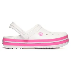 Crocs Toddler Crocband Clog White/Pink Crush 28,5