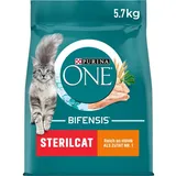 PURINA ONE BIFENSIS STERILCAT KATZENFUTTER KATZEN PREMIUM TROCKENFUTTER HUHN 5,7