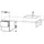 Duravit Unterschrank L-Cube 32x54,7cm, graph matt, f Kons, 2 Schub.