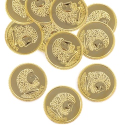 Gold Treasure Coins (Pack of 100) Mitgebsel