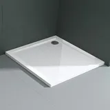 mai & mai Duschwanne 70x70x4cm Duschtasse aus hochwertigem Acryl Faro in weiß, Form: Quadratisch