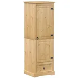 vidaXL Kleiderschrank Corona 55x50x170 cm Massivholz Kiefer