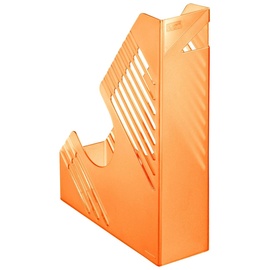 bene Stehsammler 50100ORT orange-transparent Kunststoff, DIN A4
