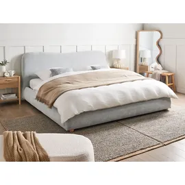 Beliani Bett mit Stauraum Stoff BLAGNAC 180 x 200 cm Schlafzimmer, Betten