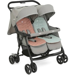 Joie Zwillingsbuggy Aire Twin Nectar & Mineral Aluminium