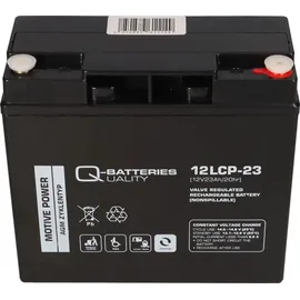 Q-Batteries Akkusatz 5x 12V 23Ah kompatibel zu 6 DZM 20 60V 20Ah