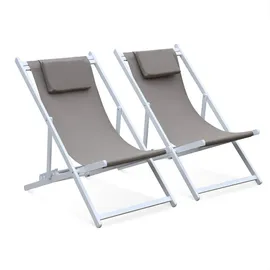 sweeek 2er Set Sonnenliegen - Gaia - Sweeek