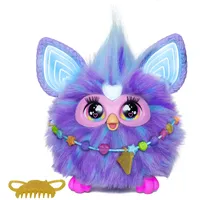 Hasbro Purple Interactive Plush Toy 15 cm