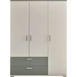 Kleiderschrank MAILAND - weiß
