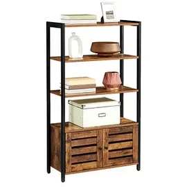 VASAGLE Sideboard, LSC75BXV1 braun 70,0 x 30,0 x 121,5 cm