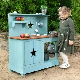 Muddy Buddy Adventurer Star Matschküche (80 x 40 x 90 cm)