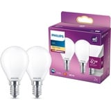 Philips Classic LED Tropfen E14 4.3-40W/827, 2er-Pack (929001345567)