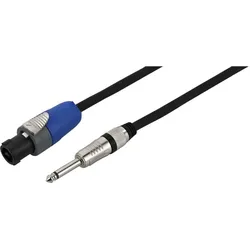 MONACOR Musiker-Lautsprecherkabel MSCN-8050/SW