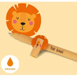 Legami Löschbarer Gelstift Löwe schwarz