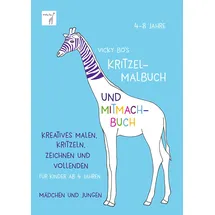 Vicky Bo Verlag GmbH Kritzel-Malbuch und Mitmach-Buch. 4-8 Jahre: