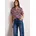 Druckbluse minimal Rosa 38