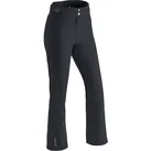 Skihose MAIER SPORTS "Allissia slim", Damen, Gr. 38, Normalgrößen, schwarz, 90% Polyester, 10% Elasthan, Hosen, Damen Schneehose, wind- und wasserdicht, 2 RV-Taschen, Slim Fit