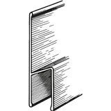 EDE Kartätsche Aluminium 114 x 25 mm 1,8 m