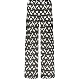 Betty & Co Schlupfhose Damen mit Struktur Schwarz 46
